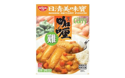 Nissin Retort Pouch Curry Chicken Curry Flavour