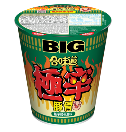 Cup Noodles Big Cup  Extra Spicy Tonkotsu Flavour