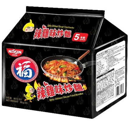Fuku Noodle (Pack) Spicy Chicken Flavour Stir Noodle (5-pack)